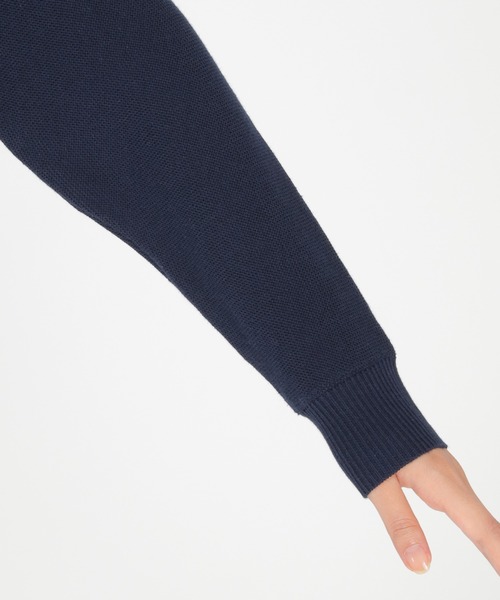 LBC（エルビーシー）の「配色ラインVネックカーディガン（カーディガン/ボレロ・レディース・ネイビー/ベージュ・M）」の21枚目の写真