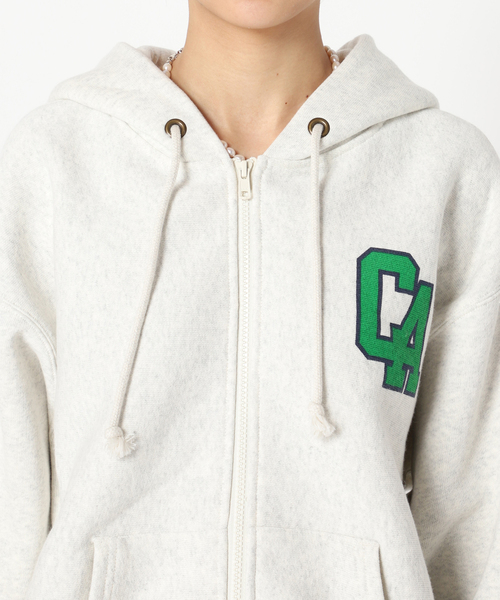U by SPICK&SPAN（ユーバイスピックアンドスパン）の「【CHAMPION/チャンピオン】 REVERSE WEAVE フーディ ZIP スウェット（パーカー・レディース・ライトグレー/アイボリー・FREE）」の19枚目の写真