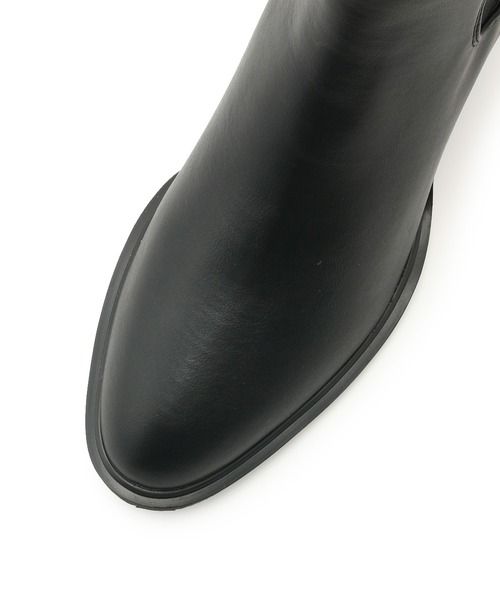 Juze（ジュゼ）の「ヒールサイドゴアブーツ（ブーツ・レディース・ブラック/オフホワイト・L/M/S）」の5枚目の写真