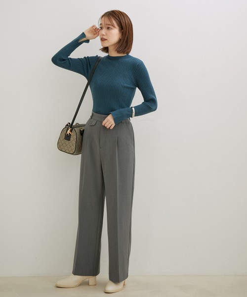 Juze（ジュゼ）の「ヒールサイドゴアブーツ（ブーツ・レディース・ブラック/オフホワイト・L/M/S）」の14枚目の写真