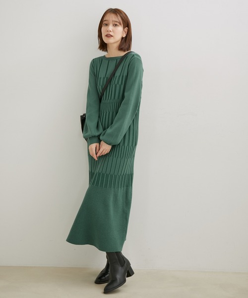 Juze（ジュゼ）の「ヒールサイドゴアブーツ（ブーツ・レディース・ブラック/オフホワイト・L/M/S）」の12枚目の写真