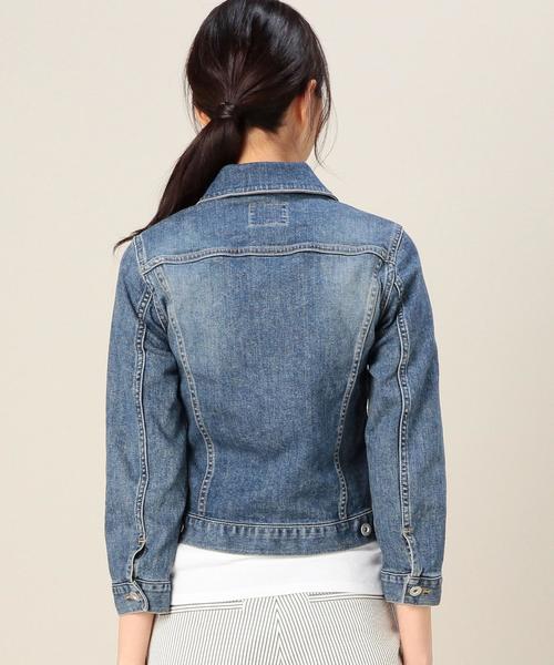 BEAUTY&YOUTH UNITED ARROWS(ビューティーアンドユースユナイテッドアローズ)の「BYBC 10OZ デニムジャケット 3RD◆(デニムジャケット・レディース・コバルトブルー/ネイビー・SMALL/MEDIUM)」の3枚目の写真