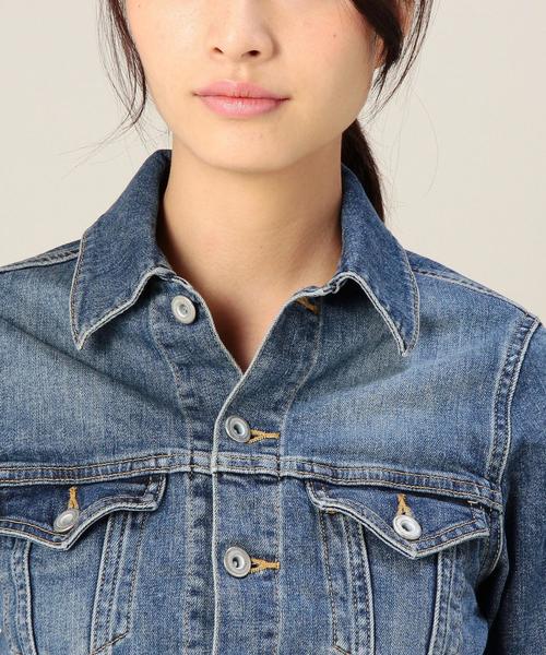 BEAUTY&YOUTH UNITED ARROWS(ビューティーアンドユースユナイテッドアローズ)の「BYBC 10OZ デニムジャケット 3RD◆(デニムジャケット・レディース・コバルトブルー/ネイビー・SMALL/MEDIUM)」の7枚目の写真
