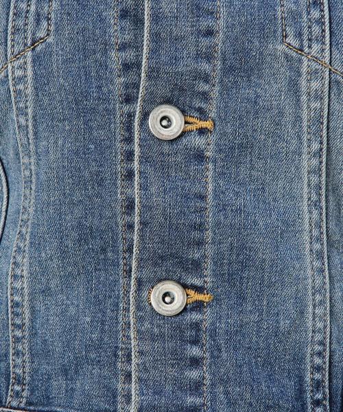BEAUTY&YOUTH UNITED ARROWS(ビューティーアンドユースユナイテッドアローズ)の「BYBC 10OZ デニムジャケット 3RD◆(デニムジャケット・レディース・コバルトブルー/ネイビー・SMALL/MEDIUM)」の15枚目の写真
