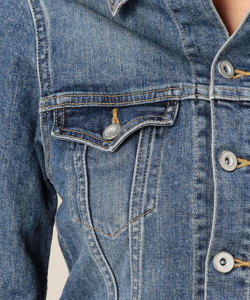 BEAUTY&YOUTH UNITED ARROWS(ビューティーアンドユースユナイテッドアローズ)の「BYBC 10OZ デニムジャケット 3RD◆(デニムジャケット・レディース・コバルトブルー/ネイビー・SMALL/MEDIUM)」の9枚目の写真