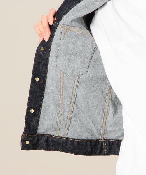 BEAUTY&YOUTH UNITED ARROWS(ビューティーアンドユースユナイテッドアローズ)の「BYBC 10OZ デニムジャケット 3RD◆(デニムジャケット・レディース・コバルトブルー/ネイビー・SMALL/MEDIUM)」の16枚目の写真