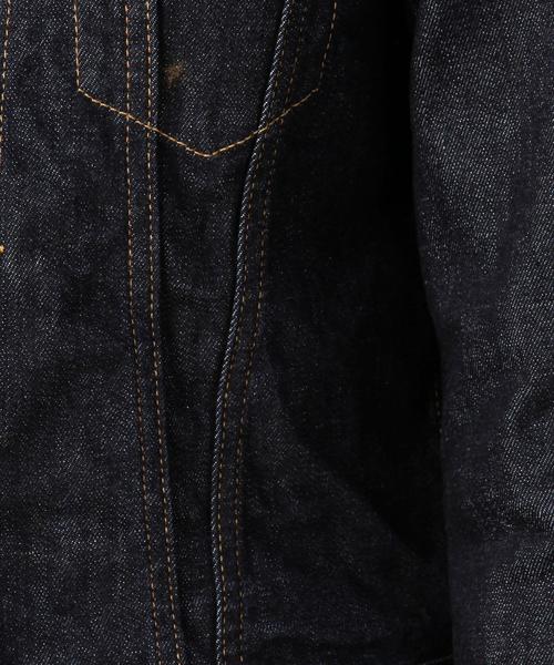 BEAUTY&YOUTH UNITED ARROWS(ビューティーアンドユースユナイテッドアローズ)の「BYBC 10OZ デニムジャケット 3RD◆(デニムジャケット・レディース・コバルトブルー/ネイビー・SMALL/MEDIUM)」の12枚目の写真