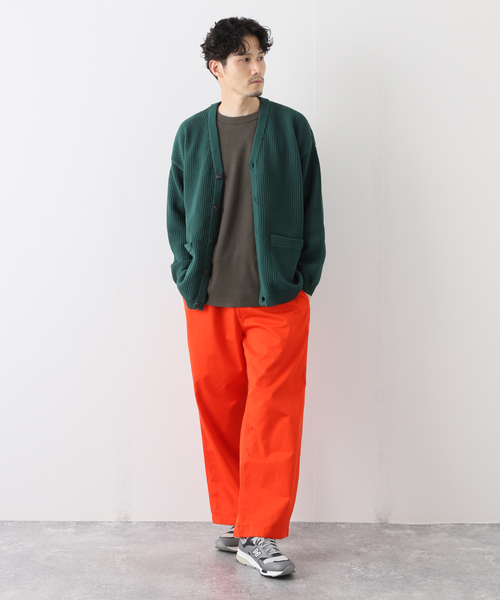 MILLER（ミラー）の「【MILLER / ミラー】ワッフルカットソー（Tシャツ/カットソー・メンズ・ホワイト/チャコールグレー/ブラック/ベージュ/アイボリー・SMALL/MEDIUM/LARGE/X-LARGE）」の6枚目の写真