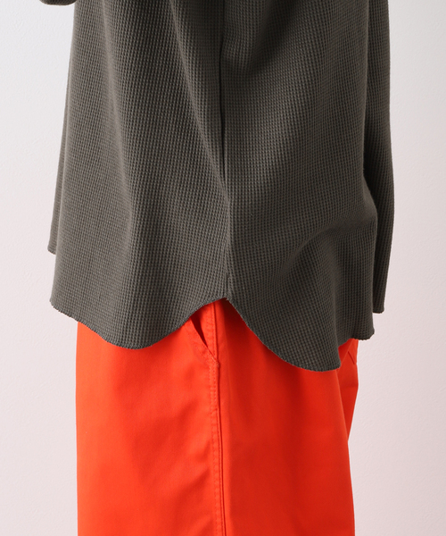 MILLER（ミラー）の「【MILLER / ミラー】ワッフルカットソー（Tシャツ/カットソー・メンズ・ホワイト/チャコールグレー/ブラック/ベージュ/アイボリー・SMALL/MEDIUM/LARGE/X-LARGE）」の14枚目の写真