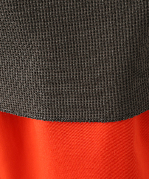 MILLER（ミラー）の「【MILLER / ミラー】ワッフルカットソー（Tシャツ/カットソー・メンズ・ホワイト/チャコールグレー/ブラック/ベージュ/アイボリー・SMALL/MEDIUM/LARGE/X-LARGE）」の15枚目の写真