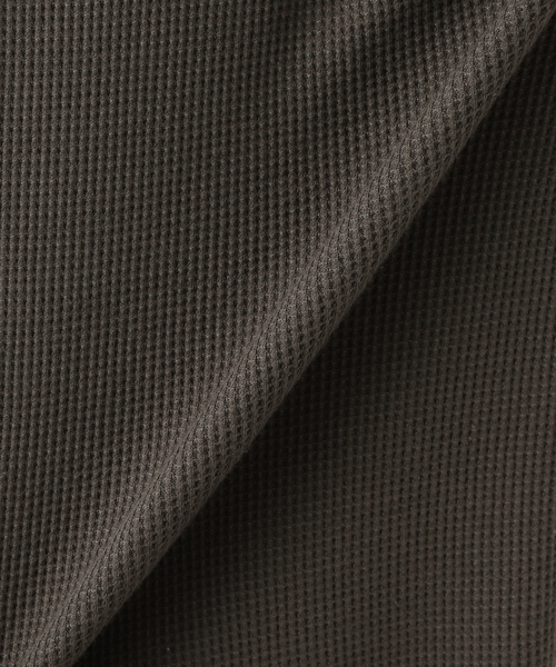 MILLER（ミラー）の「【MILLER / ミラー】ワッフルカットソー（Tシャツ/カットソー・メンズ・ホワイト/チャコールグレー/ブラック/ベージュ/アイボリー・SMALL/MEDIUM/LARGE/X-LARGE）」の19枚目の写真