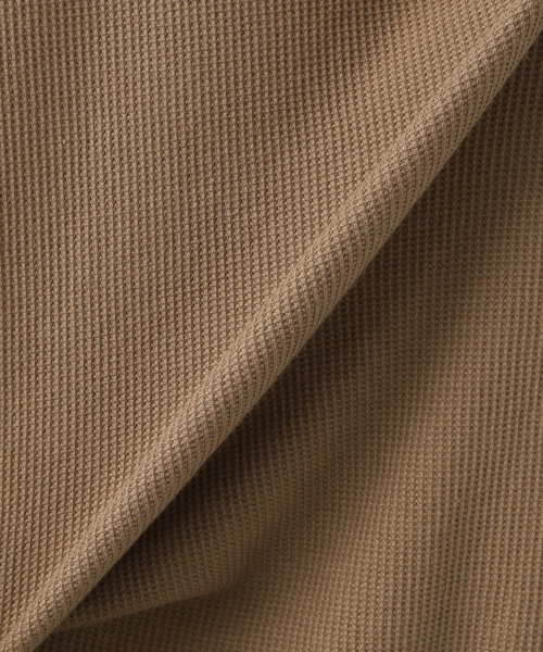 MILLER（ミラー）の「【MILLER / ミラー】ワッフルカットソー（Tシャツ/カットソー・メンズ・ホワイト/チャコールグレー/ブラック/ベージュ/アイボリー・SMALL/MEDIUM/LARGE/X-LARGE）」の22枚目の写真