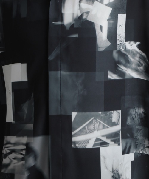 HARE（ハレ）の「フォトコラージュシャツ(HARE)（シャツ/ブラウス・メンズ・ブラック/パープル/オフホワイト・SMALL/MEDIUM）」の22枚目の写真