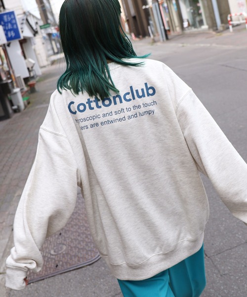 ZIP FIVE(ジップファイブ)の「【ZIP FIVE】 肉厚 プリント デザイン オーバーサイズ 裏起毛 長袖 スウェット トレーナー(スウェット・レディース・ホワイト系その他2/ホワイト系/ダークグリーン系1/グレー系1/杢グレー/ブルー系1/ネイビー系1/オレンジ/ブラック系1/グリーン系/カーキ/レッド系1/パープル系/ホワイト系その他/ダークグリーン/ブルー/イエロー系1/ブルー系その他2/オレンジ系1/ホワイト/ブラウン系1/グレー系/ブラウン系/レッド系/ブルー系その他/パープル/アイボリー系1/ブラック系/カーキ系1/ベージュ系/ブラック/パープル系1/グレー系その他2/ネイビー系/ネイビー/イエロー系/ベージュ/グレー系その他/グリーン系1/オートミール/ロイヤルブルー/オレンジ系/イエロー/ブルー系/ブラウン/ダークグリーン系/アイボリー系/グリーン/カーキ系/アイボリー/ベージュ系1/チャコール/ホワイト系1/レッド・LARGE/MEDIUM/X-LARGE)」の21枚目の写真