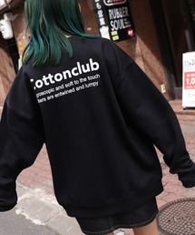 ZIP FIVE | 【肉厚】プリントデザイン オーバーサイズトレーナー 韓国風プリント/バックプリント/古着風プリント【ユニセックス】【ビッグシルエットサイズ】(スウェット)