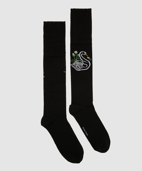 Simone Rocha（シモーネロシャ）の「CALF LENGTH SWAN MOTIF