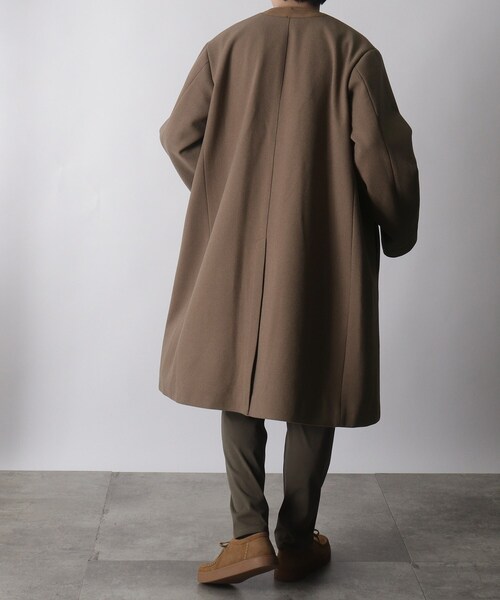 THE SHOP TK （ザ ショップ ティーケー ）の「◇メルトンノーカラー