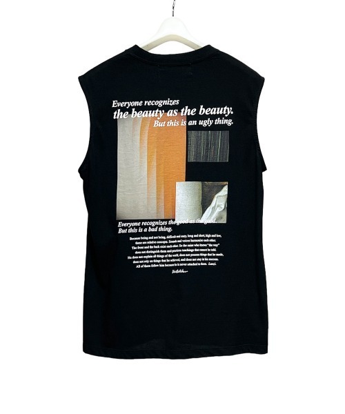 DIET BUTCHER(ダイエットブッチャー)の「DIET BUTCHER Sleeveless t-shirt with prints(Tシャツ/カットソー・メンズ・ボルドー/ダークブルー/ホワイト/ブラック・SMALL/MEDIUM/LARGE)」の14枚目の写真