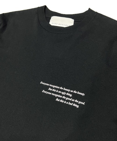 DIET BUTCHER(ダイエットブッチャー)の「DIET BUTCHER Sleeveless t-shirt with prints(Tシャツ/カットソー・メンズ・ボルドー/ダークブルー/ホワイト/ブラック・SMALL/MEDIUM/LARGE)」の8枚目の写真