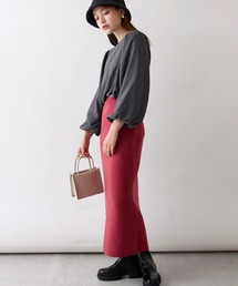 STYLEBLOCK | 2WAYミラノリブニットスカート(スカート)