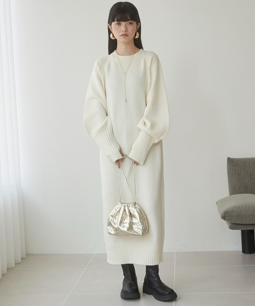 Bibiy Angie Puffワンピース Bibiy. ANGIE PUFF OPの通販 by Ari's shop｜ラクマ