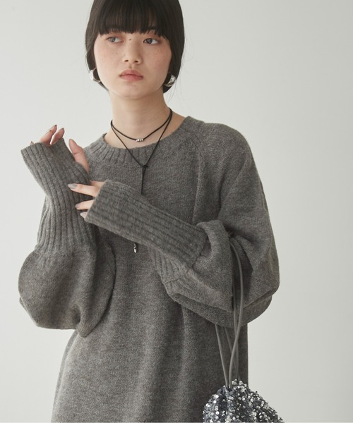 【関税込み】St. Agni カーキ 90s ミディアムワンピース 関税込み】St. Agni カーキ 90s ミディアムワンピース (ST. AGNI
