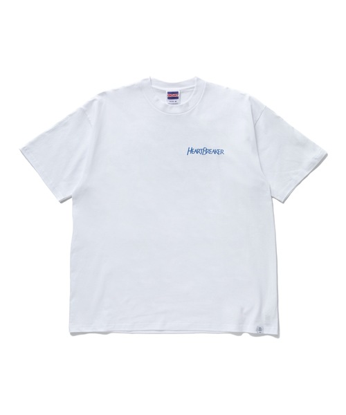 BEDWIN & THE HEARTBREAKERS(ベドウィン アンド ザ ハートブレイカーズ)の「S/S PRINT T "STEVEN"(Tシャツ/カットソー・メンズ・ホワイト/ブラック/オレンジ・XX-LARGE/X-LARGE/SMALL/LARGE/MEDIUM)」の4枚目の写真