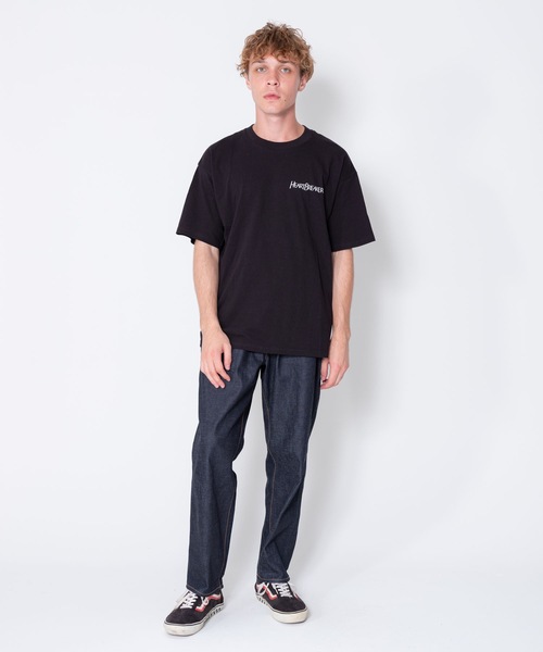 BEDWIN & THE HEARTBREAKERS(ベドウィン アンド ザ ハートブレイカーズ)の「S/S PRINT T "STEVEN"(Tシャツ/カットソー・メンズ・ホワイト/ブラック/オレンジ・XX-LARGE/X-LARGE/SMALL/LARGE/MEDIUM)」の20枚目の写真
