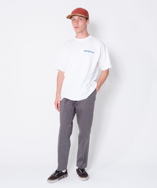 BEDWIN & THE HEARTBREAKERS(ベドウィン アンド ザ ハートブレイカーズ)の「S/S PRINT T "STEVEN"(Tシャツ/カットソー・メンズ・ホワイト/ブラック/オレンジ・XX-LARGE/X-LARGE/SMALL/LARGE/MEDIUM)」の17枚目の写真