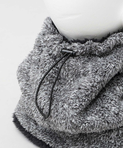 GERRY / ジェリー / ミックスカラー ボアフリース ロングネック