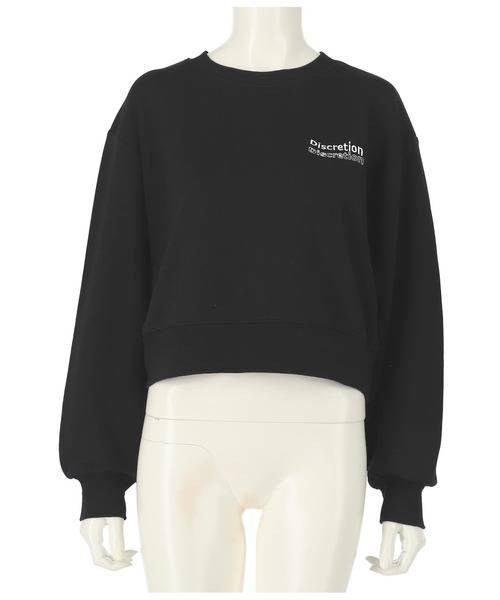 ANAP（アナップ）の「ポイントウェーブ刺繍裏毛プルオーバー（スウェット・レディース・ライトグレー/ブラック/ブラウン・FREE）」の10枚目の写真