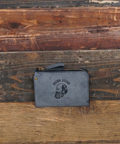 BrownBrown】ブラウンブラウン/Mr.Brownエルミニウォレット(ワックス
