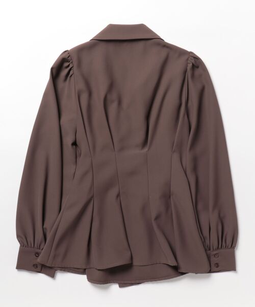 TONAL（トーナル）の「カシュクールウエストベルトブラウス（シャツ  