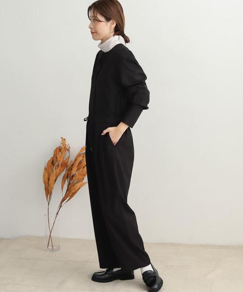 URBAN RESEARCH DOORS（アーバンリサーチドアーズ）の「ジャンプスーツ（サロペット/オーバーオール・レディース・ブラック・SMALL/MEDIUM）」の10枚目の写真