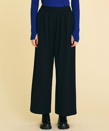 LANVIN en Bleu | ウォームクロスワイドパンツ(その他パンツ)