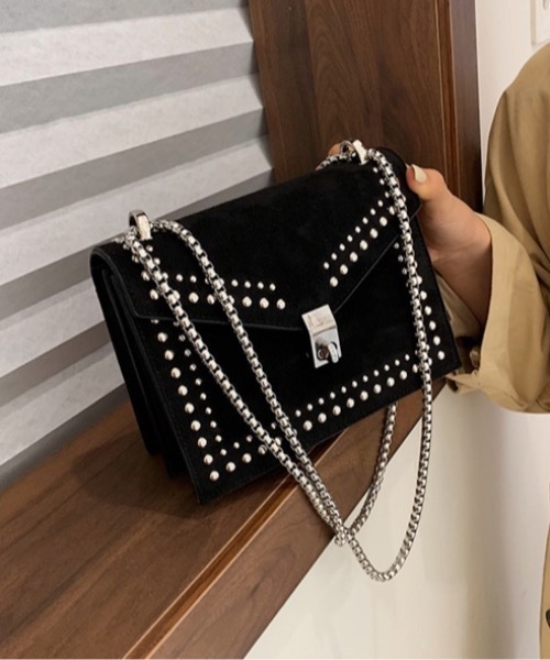 Burner（バーナー）の「【OKUOKU　0909】スタッズ　ショルダー　バッグ　oku-bag-602878511034-33（ショルダーバッグ・レディース・D/B/C/A・FREE）」の10枚目の写真