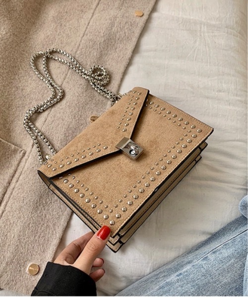 Burner（バーナー）の「【OKUOKU　0909】スタッズ　ショルダー　バッグ　oku-bag-602878511034-33（ショルダーバッグ・レディース・D/B/C/A・FREE）」の15枚目の写真