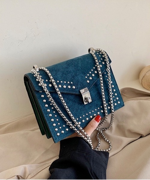 Burner（バーナー）の「【OKUOKU　0909】スタッズ　ショルダー　バッグ　oku-bag-602878511034-33（ショルダーバッグ・レディース・D/B/C/A・FREE）」の16枚目の写真
