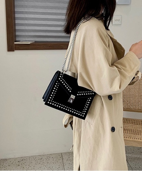 Burner（バーナー）の「【OKUOKU　0909】スタッズ　ショルダー　バッグ　oku-bag-602878511034-33（ショルダーバッグ・レディース・D/B/C/A・FREE）」の19枚目の写真
