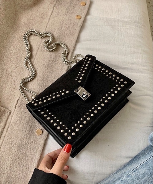 Burner（バーナー）の「【OKUOKU　0909】スタッズ　ショルダー　バッグ　oku-bag-602878511034-33（ショルダーバッグ・レディース・D/B/C/A・FREE）」の20枚目の写真