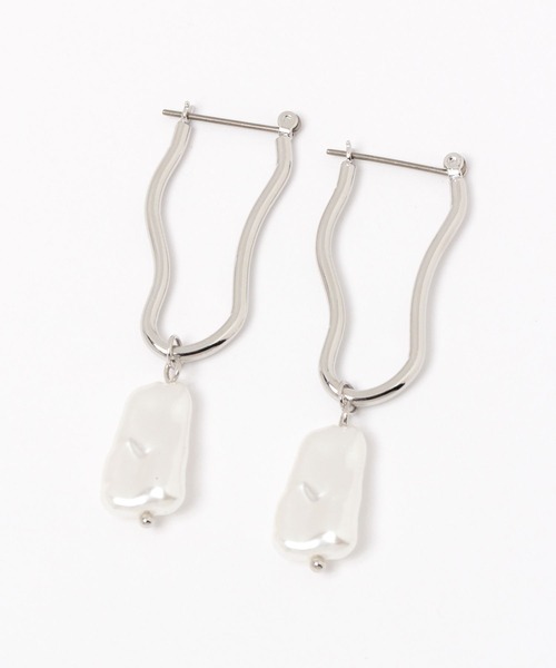 LAKOLE（ラコレ）の「2WAYニュアンスパールピアス / 174924（ピアス（両耳用）・レディース・その他2/その他1・FREE）」の2枚目の写真