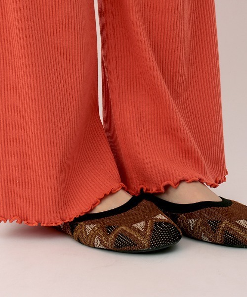 チチカカ（チチカカ）の「テレコリブパンツ（その他パンツ・レディース・ブラック/グリーン/オレンジ・SMALL/MEDIUM）」の20枚目の写真