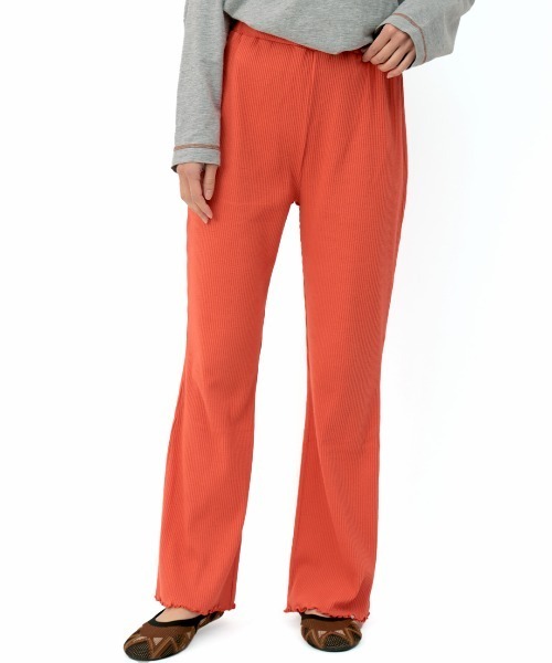 チチカカ（チチカカ）の「テレコリブパンツ（その他パンツ・レディース・ブラック/グリーン/オレンジ・SMALL/MEDIUM）」の8枚目の写真