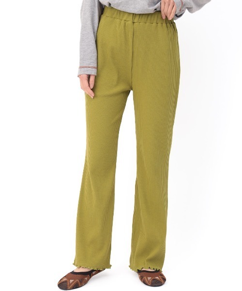 チチカカ（チチカカ）の「テレコリブパンツ（その他パンツ・レディース・ブラック/グリーン/オレンジ・SMALL/MEDIUM）」の17枚目の写真