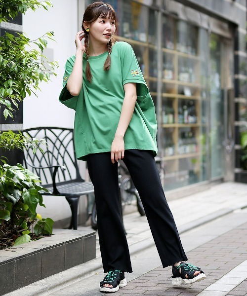 チチカカ（チチカカ）の「テレコリブパンツ（その他パンツ・レディース・ブラック/グリーン/オレンジ・SMALL/MEDIUM）」の21枚目の写真