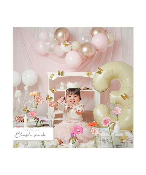 BREEZE（ブリーズ）の「バルーンガーランドキット（コスチューム/パーティーグッズ・キッズ・ターコイズブルー/ゴールド/ライトグリーン/ピンク・FREE）」の8枚目の写真