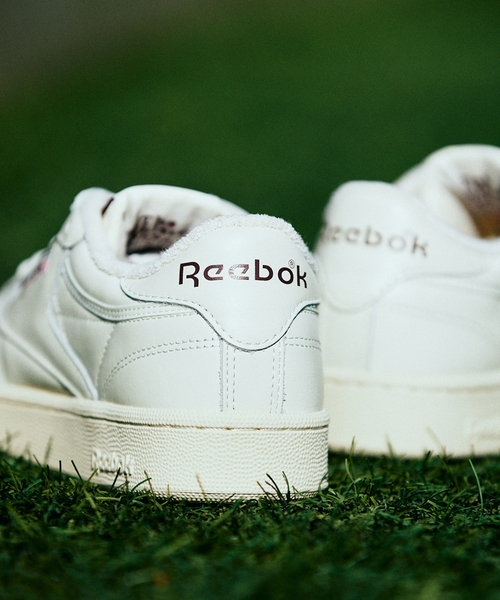 417 EDIFICE（フォーワンセブンエディフィス）の「”販路限定”【Reebok/リーボック】CLUB C 85 VINTAGE（スニーカー・メンズ・アイボリー・25.5cm/26cm/26.5cm/27cm/27.5cm/28cm/25cm/29cm）」の3枚目の写真