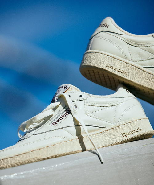 417 EDIFICE（フォーワンセブンエディフィス）の「”販路限定”【Reebok/リーボック】CLUB C 85 VINTAGE（スニーカー・メンズ・アイボリー・25.5cm/26cm/26.5cm/27cm/27.5cm/28cm/25cm/29cm）」の5枚目の写真