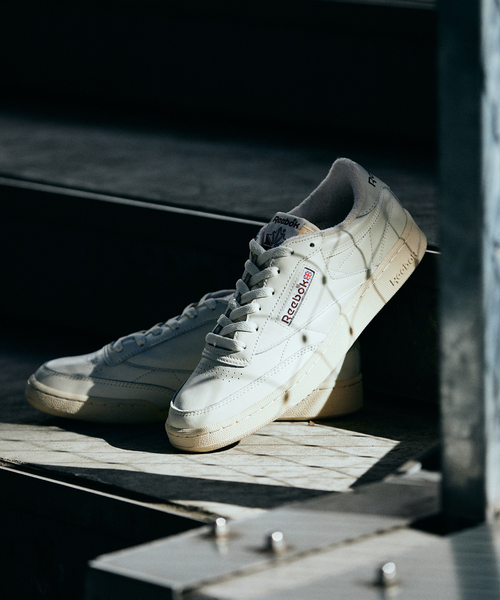 417 EDIFICE（フォーワンセブンエディフィス）の「”販路限定”【Reebok/リーボック】CLUB C 85 VINTAGE（スニーカー・メンズ・アイボリー・25.5cm/26cm/26.5cm/27cm/27.5cm/28cm/25cm/29cm）」の9枚目の写真