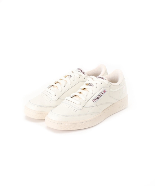 417 EDIFICE（フォーワンセブンエディフィス）の「”販路限定”【Reebok/リーボック】CLUB C 85 VINTAGE（スニーカー・メンズ・アイボリー・25.5cm/26cm/26.5cm/27cm/27.5cm/28cm/25cm/29cm）」の11枚目の写真